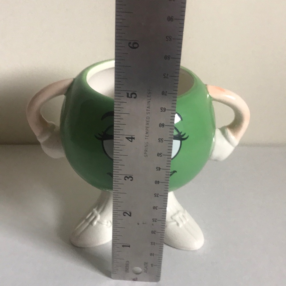 Green M&M Mars 2008 Candy Coffee Tea Cup - Picture 3 of 10